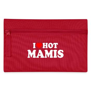 I love hot mamis - Federtasche - Rot - Vorne