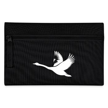 Cygne chanteur aux ailes fortes - Trousse - noir - Devant