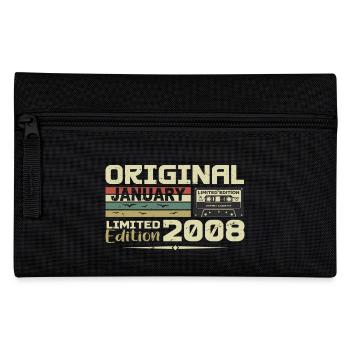 January 2008 | Birthday Gift January 2008 - Pencil Case - black - Front