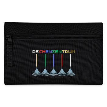 Rechenzentrum IT Admin Nerd Informatik - Federtasche - Schwarz - Vorne
