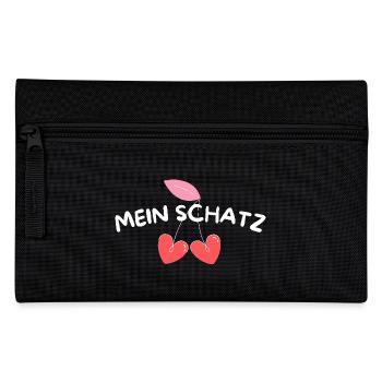 My darling, I love you, favorite person - Pencil Case - black - Front