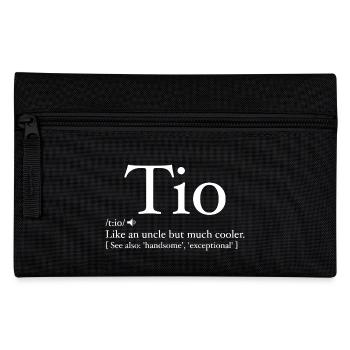 Tio Definition Funny Father's Day - Spanish Uncle - Trousse - noir - Devant