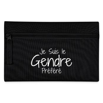 Son-in-law Humor, Son-in-Law Ideal Humor - Pencil Case - black - Front