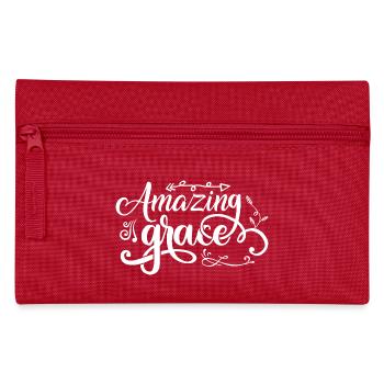 Amazing Grace - Pencil Case - red - Front