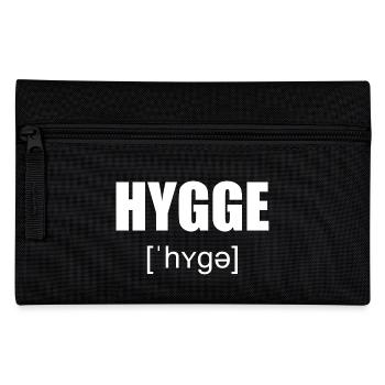 Hygge - Federtasche - Schwarz - Vorne