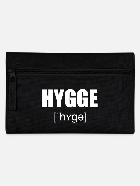 Hygge - Federtasche - Schwarz