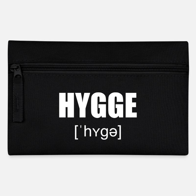 Hygge - Federtasche - Schwarz