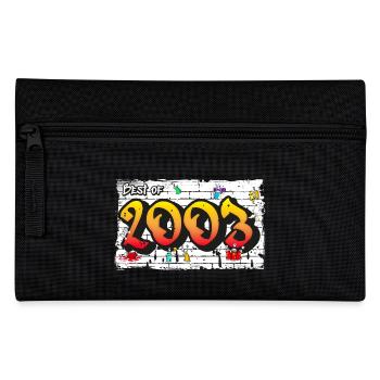 Rebel 2003 Graffiti – 22 Jahre Bold Vibes - Federtasche - Schwarz - Vorne