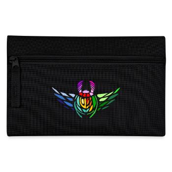 Pride Scarab – Diversity and Transformation - Pencil Case - black - Front