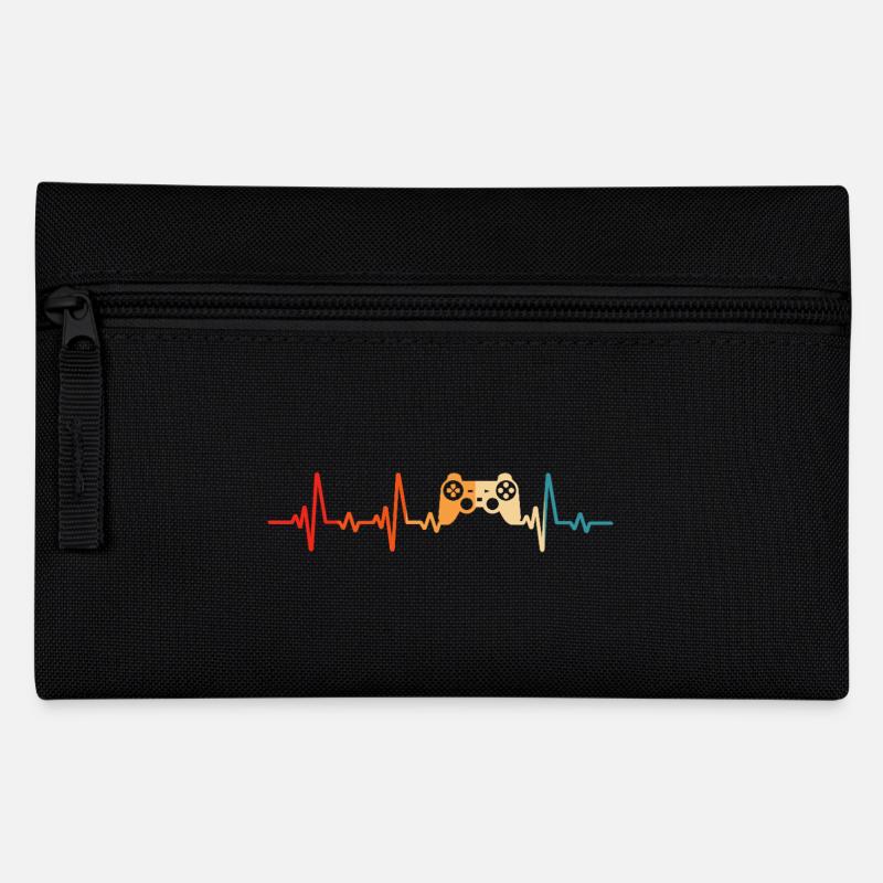 Gamer Gamer Heartbeat Console - Trousse - noir