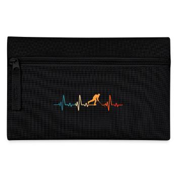 Hockey sur glace Hockey rétro Hockey sur glace Joueur de hockey sur glace - Trousse - noir - Devant