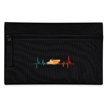 Bateau à moteur heartbeat boat captain - Trousse - noir - Devant