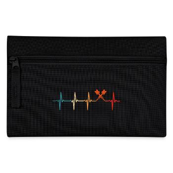 Darts heartbeat darts player - Pencil Case - black - Front