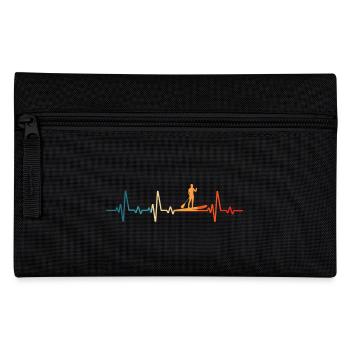 Stand Up Heartbeat Paddle Top Stand-Up Paddle - Pencil Case - black - Front