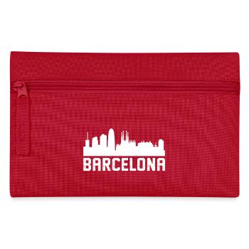 Horizon de Barcelone - Trousse - rouge - Devant