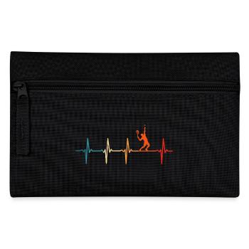Tennis Heartbeat Joueurs de tennis Jouer au tennis - Trousse - noir - Devant
