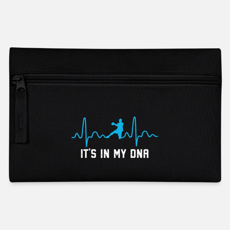 it's in my DNA handball - Federtasche - Schwarz