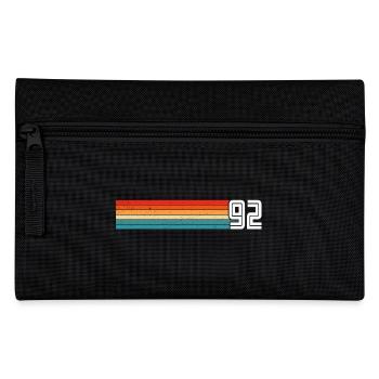 Retro 1992 t-shirt 92 vintage 1992 - Pencil Case - black - Front