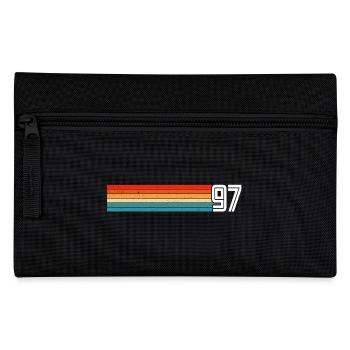Retro 1997 t-shirt 97 vintage 1997 - Pencil Case - black - Front