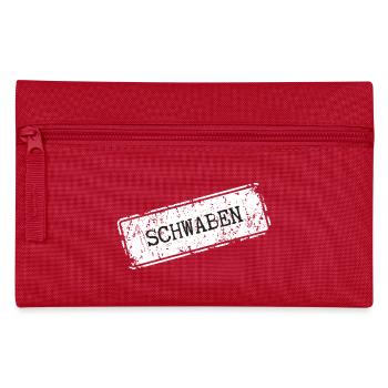 Swabia City Name Design - Pencil Case - red - Front
