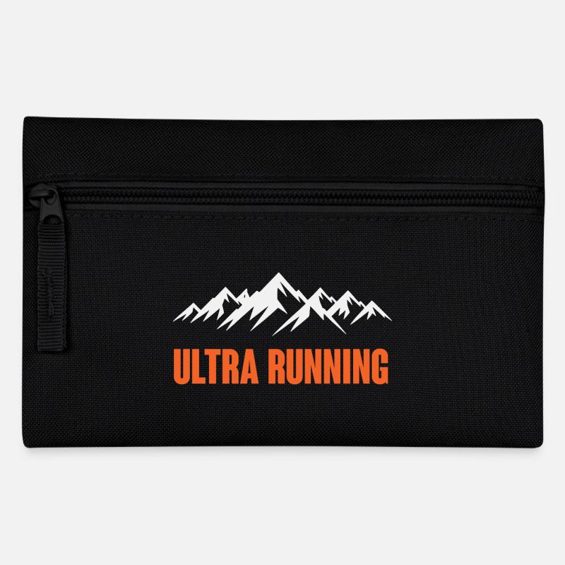 Ultra course à pied - Trousse - noir