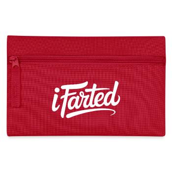 J’ai pété - Logo Funny Gen Alpha - Trousse - rouge - Devant
