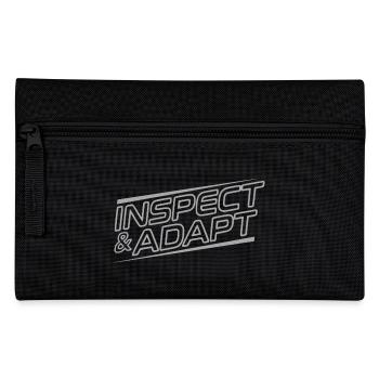 Inspect & Adapt, Agile Coach Scrum Hoodie - Pencil Case - black - Front