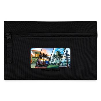 Miami Beach - Pencil Case - black - Front