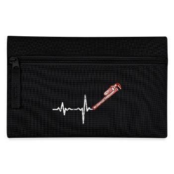 Shirt cadeau plombier Heartbeat - Trousse - noir - Devant
