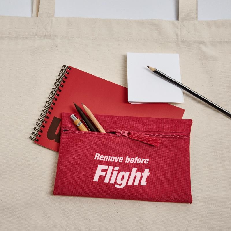 Remove before Flight Spruch Pilot Geschenkidee Federtasche