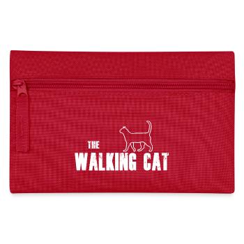 The Walking CAT - Pencil Case - red - Front