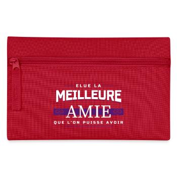 meilleure amie - Trousse - rouge - Devant
