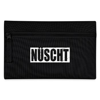 Nüscht Nichts Absolut Nüscht - Federtasche - Schwarz - Vorne