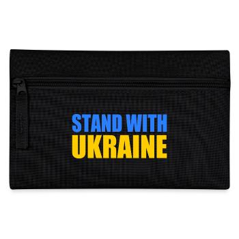 stand with ukraine - Pencil Case - black - Front