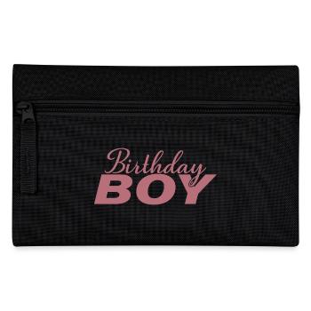 Birthday Boy - Geburtstagsparty Geschenk für Kinder Jungen - Federtasche - Schwarz - Vorne