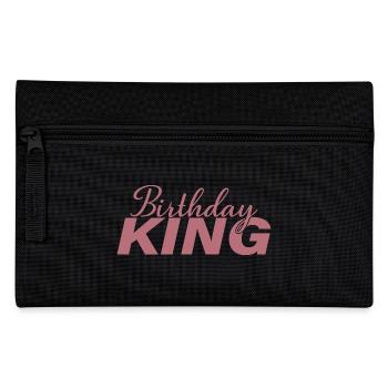 Birthday King - Cooles Geburtstagsparty-Geschenk für Männer - Federtasche - Schwarz - Vorne