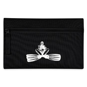 Plongeur en apesanteur Passion monde sous-marin - Trousse - noir - Devant
