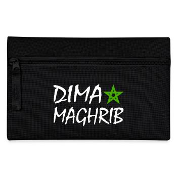 Dima maghrib - Marokko - Federtasche - Schwarz - Vorne