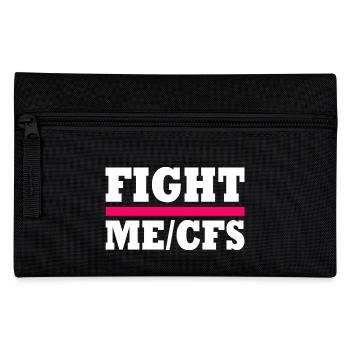 Me/cfs - fight me/cfs - Federtasche - Schwarz - Vorne