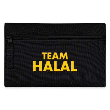 Team halal - Pencil Case - black - Front