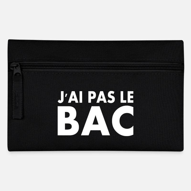 j'ai pas le bac - Trousse - noir