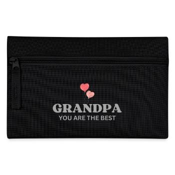 Grand-père, tu es le meilleur - Trousse - noir - Devant