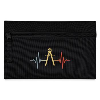 Cercle ECG Look rétro - Trousse - noir - Devant