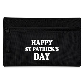 st patricks day - Pencil Case - black - Front