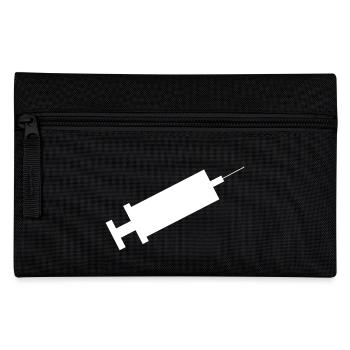 Spritze - Federtasche - Schwarz - Vorne