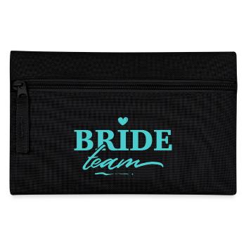 Team Bride - Pencil Case - black - Front