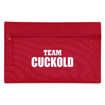 Team cuckold - Pencil Case - red - Front