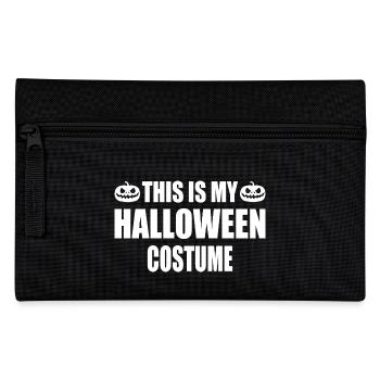 this is my halloween costume - Pencil Case - black - Front