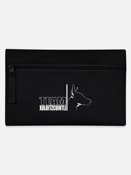 TEAM Xoloitzcuintli Hunde Hund Wilsigns - Federtasche - Schwarz
