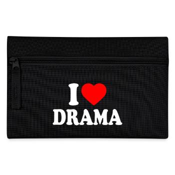 I love drama - Trousse - noir - Devant